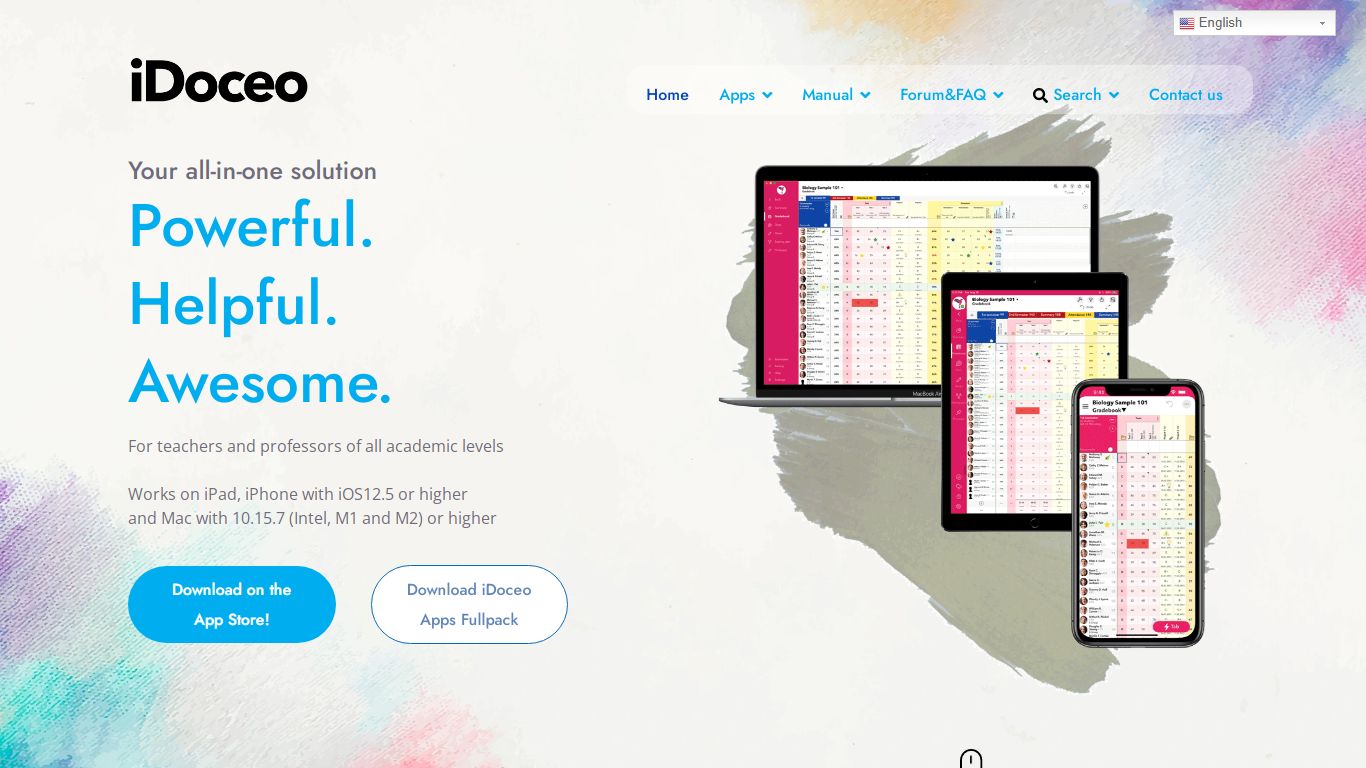 iDoceo - Teacher gradebook and planner app for iPad in App Store - Home