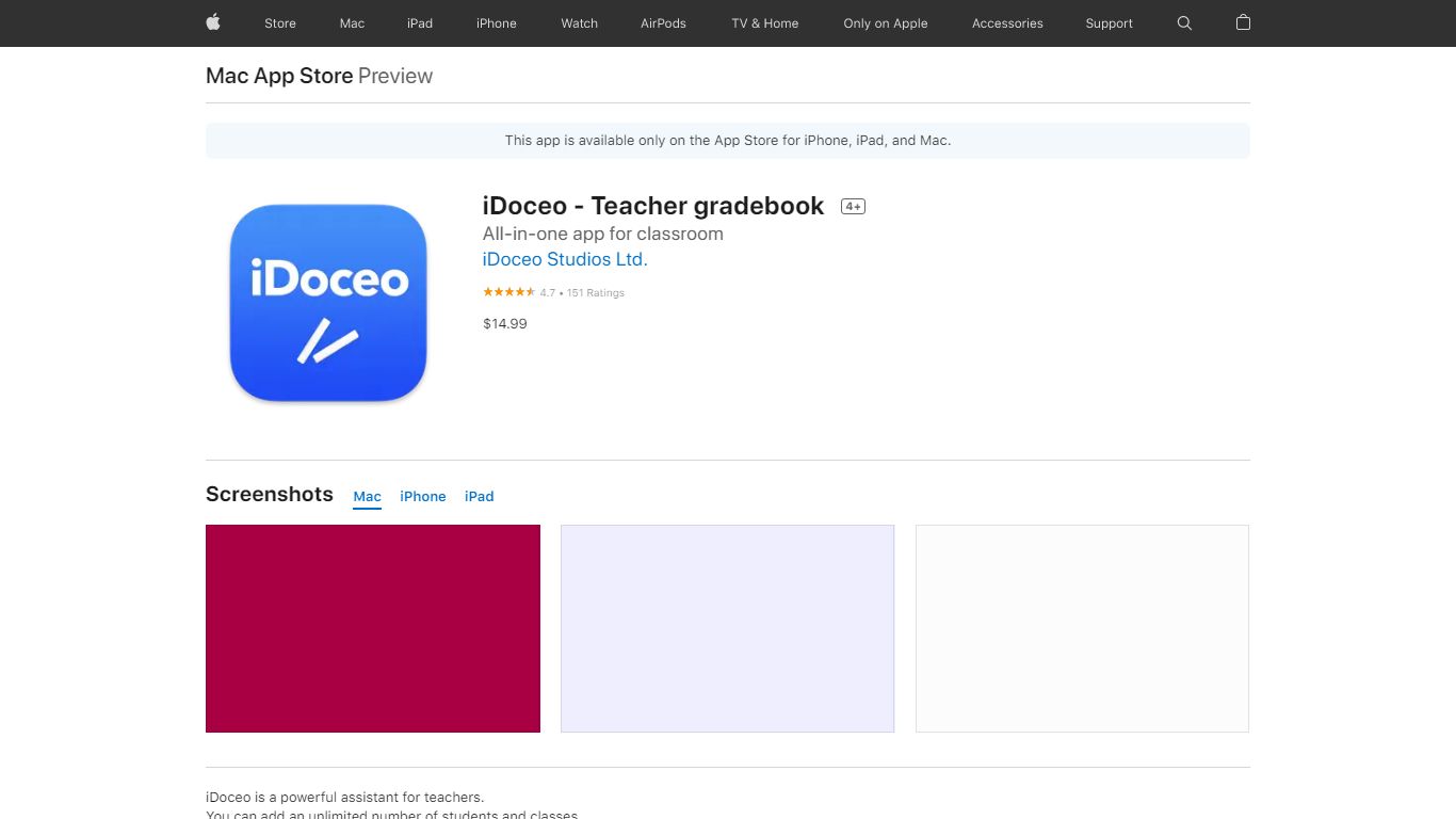 ‎iDoceo - Teacher gradebook on the App Store